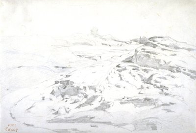 Landscape Studies, Italy by Jean Baptiste Camille Corot